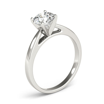 1.50 CT Round Shaped Moissanite Engagement Ring