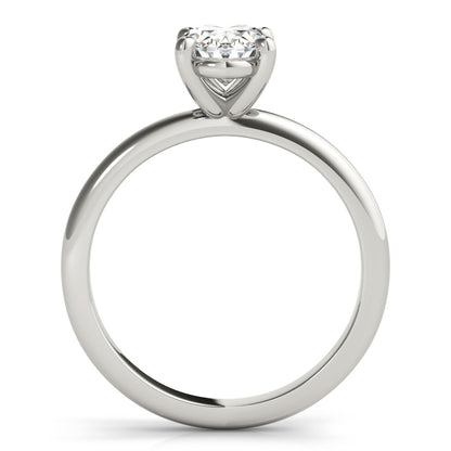 1.20 CT Oval Shaped Moissanite Engagement Ring In Solitaire Design