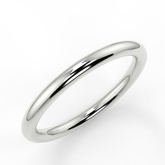 CLASSIC PLAIN GOLD WEDDING BAND - farrellouise