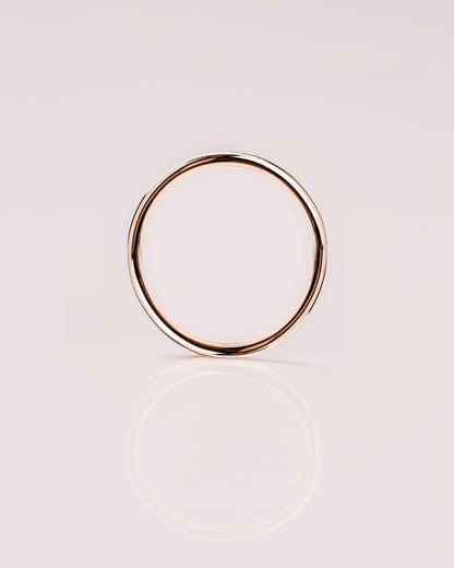 Classic Plain Gold Wedding Band 2