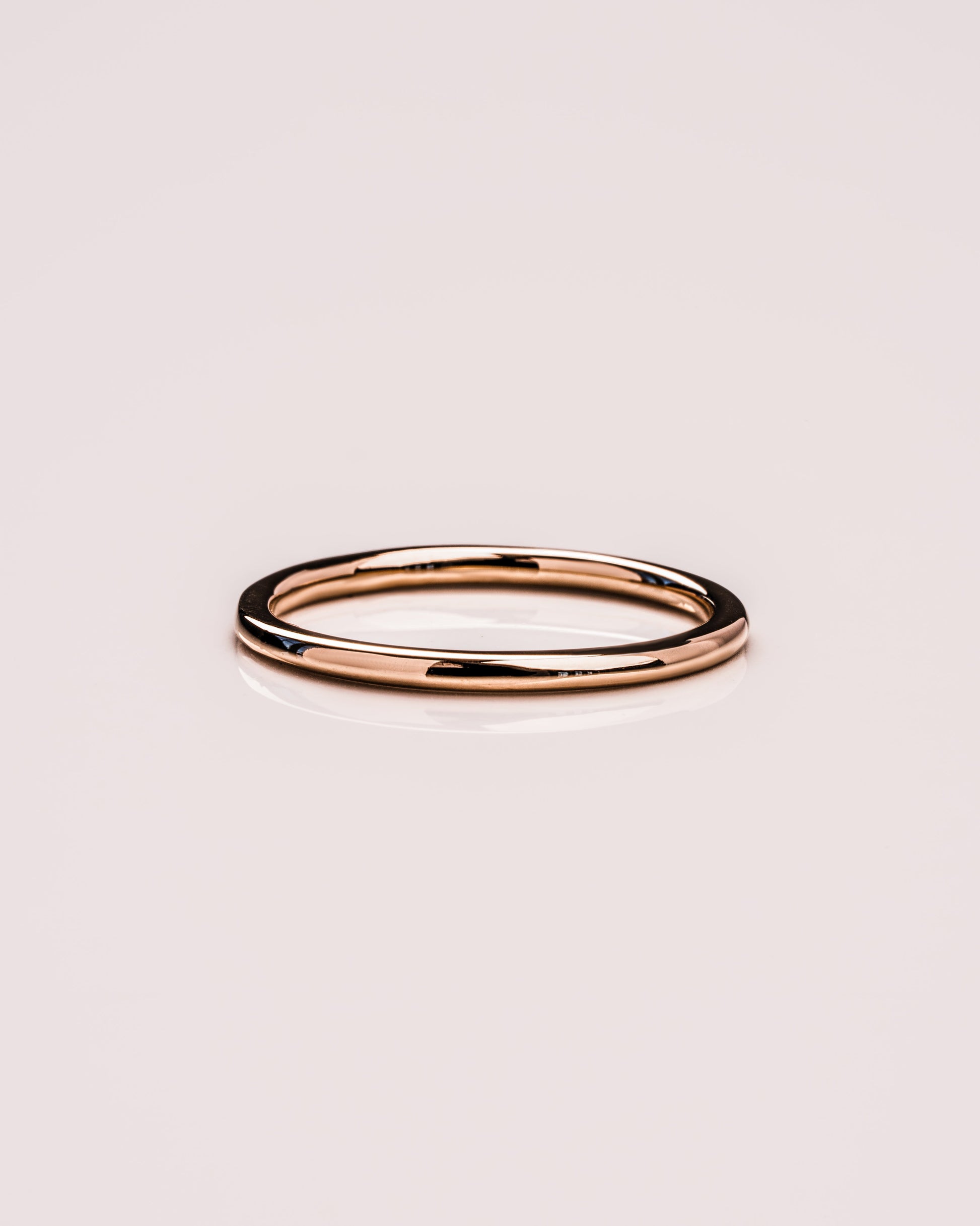 Classic Plain Gold Wedding Band 1