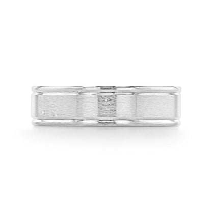 Brushed Finish Classic Men's Wedding Band 1